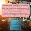 imageBaggallini Womens Carryall Packable Backpack MulberrySeaside Blue