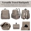 imageBaggallini Womens Carryall Packable Backpack MulberrySterling Shimmer