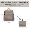 imageBaggallini Womens Carryall Packable Backpack MulberrySterling Shimmer