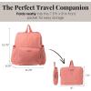 imageBaggallini Womens Carryall Packable Backpack MulberryTerracotta
