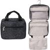 imageBaggallini Unisexs Hanging Travel Toiletry KitLightweight 6x10 Inch Makeup Bag ToilteryMidnight Blossom Print