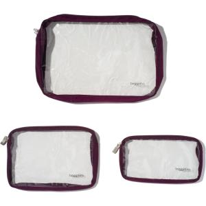 imageBaggallini Clear Travel PouchesMulberry