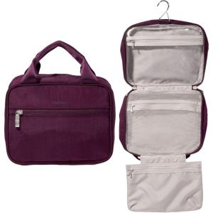 imageBaggallini Unisexs Hanging Travel Toiletry KitLightweight 6x10 Inch Makeup Bag ToilteryMulberry