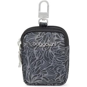 imageBaggallini womens On the Go Mini PouchMidnight Blossom Print