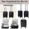 imageBaggallini 4 Wheel CarryOnBlack