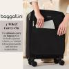 imageBaggallini 4 Wheel CarryOnMidnight Blossom Print