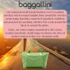 imageBaggallini Carryall Expandable Lightweight Travel Tote 22quot Packable Folding Compact Nylon Washable Weekender wLuggage SleeveMoss