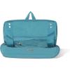 imageBaggallini Carryall Expandable Lightweight Travel Tote 22quot Packable Folding Compact Nylon Washable Weekender wLuggage SleeveSeaside Blue