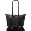 imageBaggallini Carryall Expandable Lightweight Travel Tote 22quot Packable Folding Compact Nylon Washable Weekender wLuggage SleeveSeaside Blue