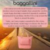 imageBaggallini Carryall Expandable Lightweight Travel Tote 22quot Packable Folding Compact Nylon Washable Weekender wLuggage SleeveTerracotta
