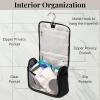 imageBaggallini Unisexs Small Toiletry KitLightweight 5x8 Inch Makeup Bag ToilteryBlack