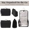 imageBaggallini Unisexs Small Toiletry KitLightweight 5x8 Inch Makeup Bag ToilteryBlack