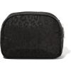 imageBaggallini Womens Small Cosmetic PocketLightweight 6x4 Inch BagTravel Essentials Makeup OrganizerBlack Cheetah Emboss