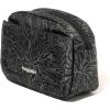 imageBaggallini Womens Small Cosmetic PocketLightweight 6x4 Inch BagTravel Essentials Makeup OrganizerMidnight Blossom