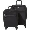 imageBaggallini CarryOn and Large Checked Luggage Bundle  Lightweight Luggage SetBLACK