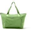imageBaggallini Carryall Expandable Lightweight Travel Tote 22quot Packable Folding Compact Nylon Washable Weekender wLuggage SleeveMoss