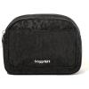 imageBaggallini Womens Small Cosmetic PocketLightweight 6x4 Inch BagTravel Essentials Makeup OrganizerBlack Cheetah Emboss