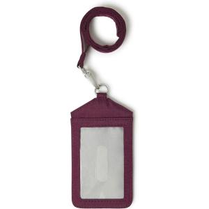 imageBaggallini Unisex Adult Luggage Only Id Lanyard Travel Accessory Neck Stash PacificEggplant