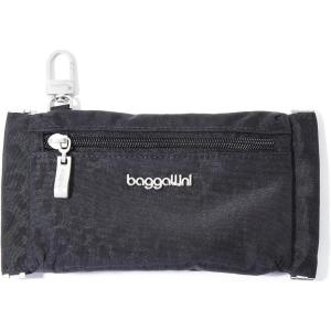 imageBaggallini womens On the Go Sunglasses PouchBlack Cheetah Emboss