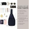 imageBaggallini Central Park Sling  12x7 Sling Crossbody Bag with Convertible Adjustable Shoulder StrapFrench Navy