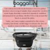 imageBaggallini Essential Belt Bag9x6 Crossbody Fanny Waist Pack WRFID ampamp Adjustable StrapBLACK