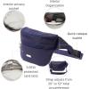 imageBaggallini Essential Belt Bag9x6 Crossbody Fanny Waist Pack WRFID ampamp Adjustable StrapCADET NAVY