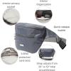 imageBaggallini Essential Belt Bag9x6 Crossbody Fanny Waist Pack WRFID ampamp Adjustable StrapCHARCOAL GRAY