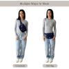 imageBaggallini Essential Belt Bag9x6 Crossbody Fanny Waist Pack WRFID ampamp Adjustable StrapMULBERRY