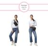 imageBaggallini Securtex AntiTheft Belt Fanny Pack for Women RFID Wallet Locking ZipperTravel Bag Crossbody PurseBlack