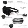 imageBaggallini Securtex AntiTheft Belt Fanny Pack for Women RFID Wallet Locking ZipperTravel Bag Crossbody PurseBlack