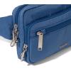 imageBaggallini Securtex AntiTheft Belt Fanny Pack for Women RFID Wallet Locking ZipperTravel Bag Crossbody PurseLapis