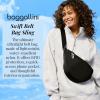 imageBaggallini Style Swift Belt Bag Sling Bag  Lightweight 12quotx7quot Crossbody Bag Fanny Pack Belt wRFID and Adjustable StrapBLite Black