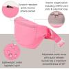 imageBaggallini Style Swift Belt Bag Sling Bag  Lightweight 12quotx7quot Crossbody Bag Fanny Pack Belt wRFID and Adjustable StrapBLite Bloom Pink