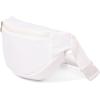 imageBaggallini Style Swift Belt Bag Sling Bag  Lightweight 12quotx7quot Crossbody Bag Fanny Pack Belt wRFID and Adjustable StrapBLite Bright White