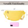 imageBaggallini Style Swift Belt Bag Sling Bag  Lightweight 12quotx7quot Crossbody Bag Fanny Pack Belt wRFID and Adjustable StrapBLite Lemon