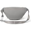 imageBaggallini Style Swift Belt Bag Sling Bag  Lightweight 12quotx7quot Crossbody Bag Fanny Pack Belt wRFID and Adjustable StrapBLite Silver Sand