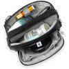 imageBaggallini Triple Zip with RFID Front Wallet  8x6 Crossbody Bag for Women Convertible Fanny Pack Belt Bag WaterResistantBlack