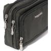 imageBaggallini Triple Zip with RFID Front Wallet  8x6 Crossbody Bag for Women Convertible Fanny Pack Belt Bag WaterResistantCharcoal