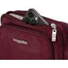 imageBaggallini Triple Zip with RFID Front Wallet  8x6 Crossbody Bag for Women Convertible Fanny Pack Belt Bag WaterResistantDark Cherry