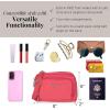 imageBaggallini Triple Zip with RFID Front Wallet  8x6 Crossbody Bag for Women Convertible Fanny Pack Belt Bag WaterResistantFlamingo