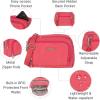 imageBaggallini Triple Zip with RFID Front Wallet  8x6 Crossbody Bag for Women Convertible Fanny Pack Belt Bag WaterResistantFlamingo