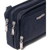 imageBaggallini Triple Zip with RFID Front Wallet  8x6 Crossbody Bag for Women Convertible Fanny Pack Belt Bag WaterResistantFrench Navy
