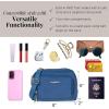 imageBaggallini Triple Zip with RFID Front Wallet  8x6 Crossbody Bag for Women Convertible Fanny Pack Belt Bag WaterResistantLapis
