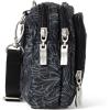 imageBaggallini Triple Zip with RFID Front Wallet  8x6 Crossbody Bag for Women Convertible Fanny Pack Belt Bag WaterResistantMidnight Blossom