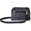 imageBaggallini Triple Zip with RFID Front Wallet  8x6 Crossbody Bag for Women Convertible Fanny Pack Belt Bag WaterResistantMidnight Blossom