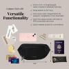 imageBaggallini Womens On The Go Belt Bag Waist PackBlack Twill