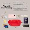 imageBaggallini Womens On The Go Belt Bag Waist PackLava Gloss Ripstop