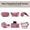 imageBaggallini Womens On The Go Belt Bag Waist PackMauve Twill