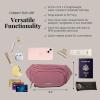 imageBaggallini Womens On The Go Belt Bag Waist PackMauve Twill