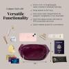 imageBaggallini Womens On The Go Belt Bag Waist PackMulberry Gloss Ripstop